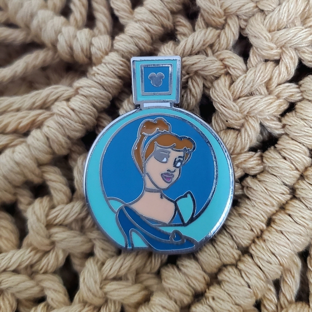 Disney perfume bottles Cinderella pin